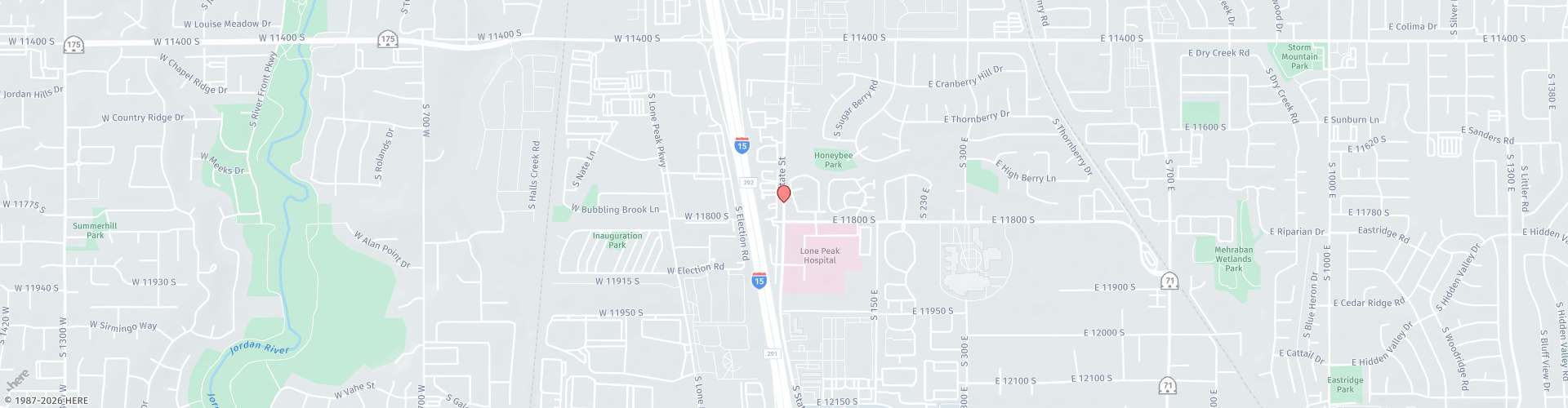 Location Map: 11762 S. State St Draper, UT 84020