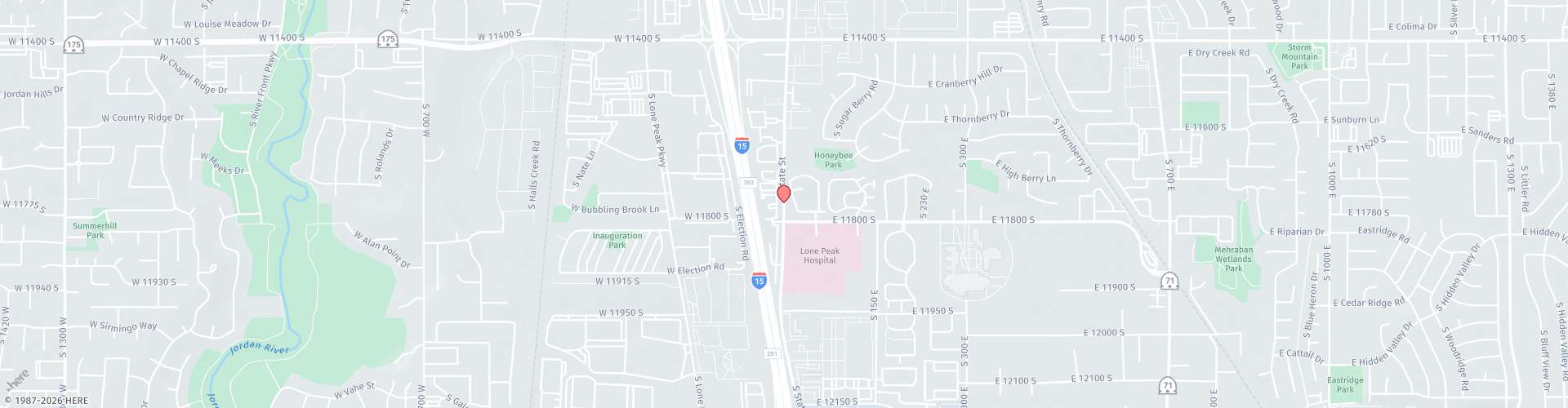 Location Map: 11762 S. State St Draper, UT 84020